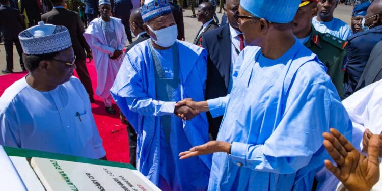 President Buhari Commissions More Projects By Katsina State Government