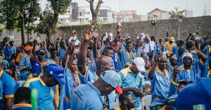 NATA Members Endorse Tinubu And Sanwo-Olu, Display PVCs