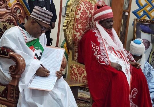 Emir Of Bauchi Addressed Peter Obi As Alhaji Dr. Peter Obi, Incoming President