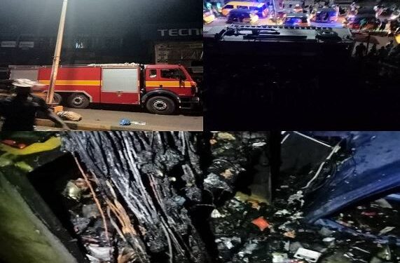 Fire Guts Phone Plaza In Anambra Market