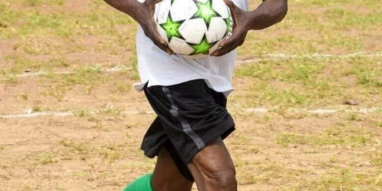Obasanjo Stuns Crowd, Captains Football Team At BBHS Anniversary Match In Abeokuta (Photos)