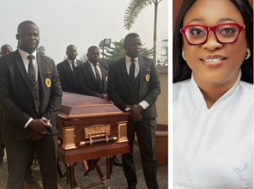 Tears Flow As Slain Lawyer, Bolanle Raheem, Buried In Lagos (Photos)