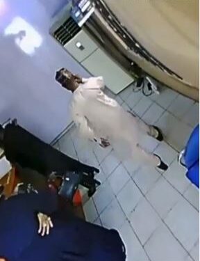 Man Caught On CCTV As He Stylishly Steals Phone From A Store (Video)