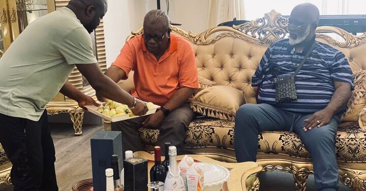 Hon. Tony Nwulu Hosts LP Imo Governorship Candidate, Senator Achonu