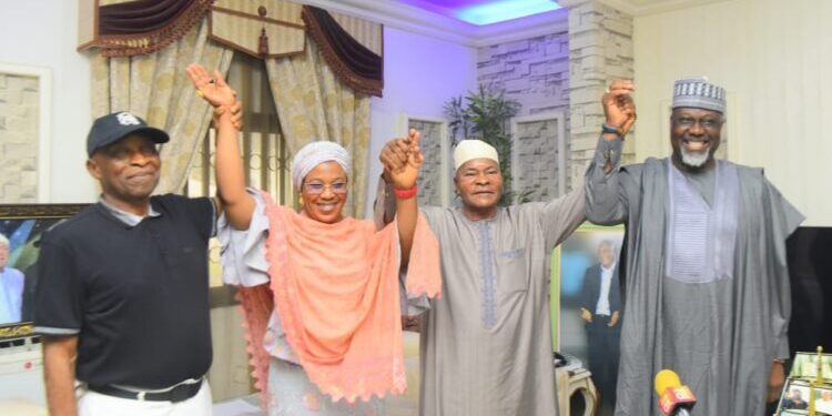 Dino Melaye Unveils Habeebat Deen As Female Deputy Governorship Candidate