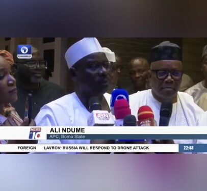 Akpabio Is President’s Preferred Candidate For Senate President – Ndume (Video)