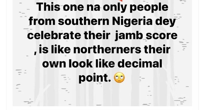 JAMB: Between The Conservative North & The Chest-Beating South – Reno Omokri
