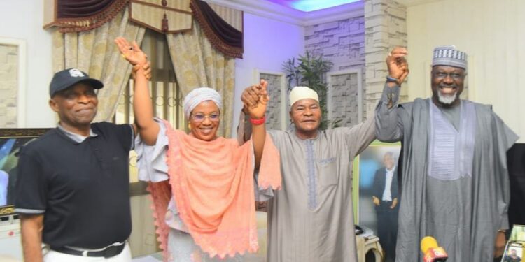 Kogi Guber: Dino Unveils Female Running Mate, Habeebat Deen