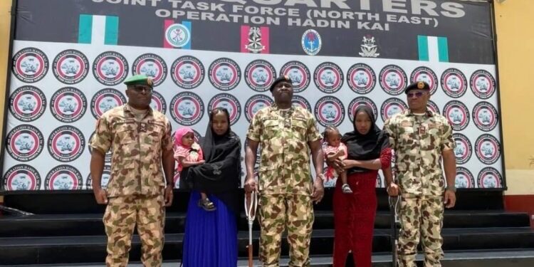 Army Rescues 2 More Chibok Girls With Kids, 2 Aid Workers In Borno 
