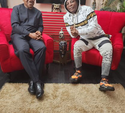 Peter Obi Visits Charly Boy Over Prostate Cancer Battle (Photos)