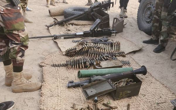Troops Eliminate Terrorists, Recover Assorted Heavy Weapons