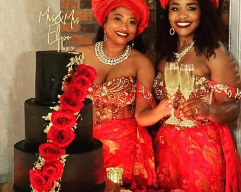 Nigerian L3sbian Couple Tie The Knot In U.S