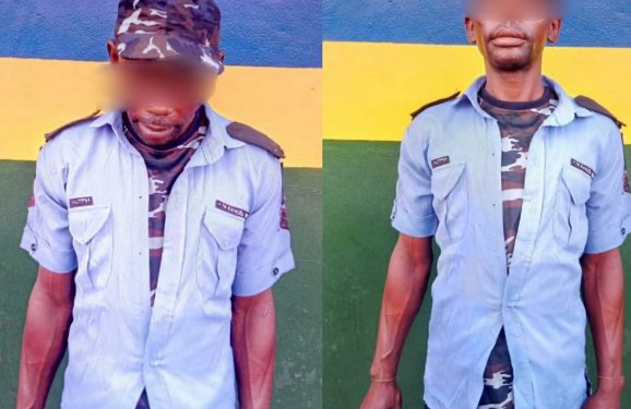 Man Nabbed With Police Uniforms In Lagos, Claims He Picked Them From A Dustbin