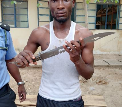 Notorious Suspected Gang Leader Attack Police Officers With Knife While Attempting To Evade Arrest In Katsina