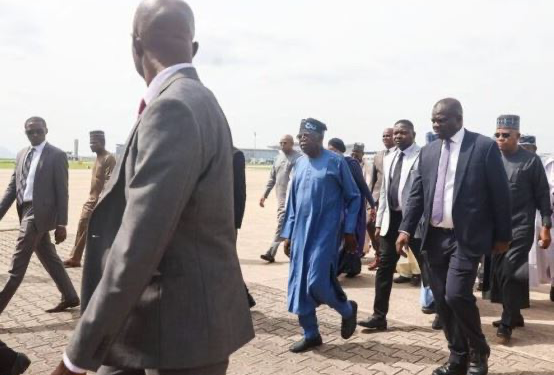Tinubu Returns To Nigeria 8 Days To Inauguration