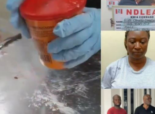 NDLEA Intercepts UK-bound N567M Worth Of Meth, Arrests Kingpin And Seals His Lekki Mansion (Photos)
