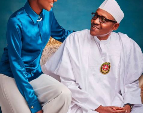 My Father Is A Silent Achiever – President Buhari’s Daughter, Hanan Hails Him