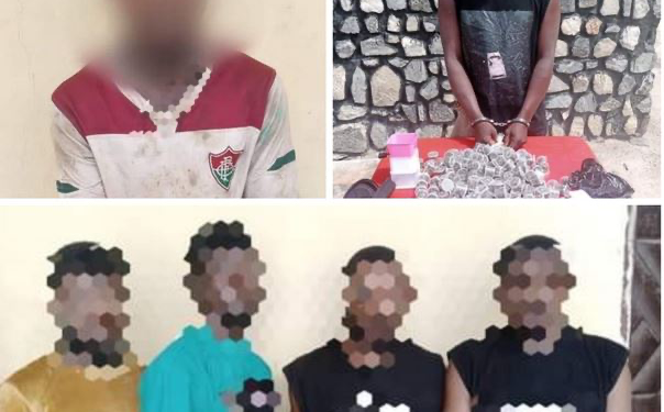 Delta Police Arrest Member Of Notorious Kidnap Gang, Four Suspected ‘One Chance’ Robbers And Drug Dealer