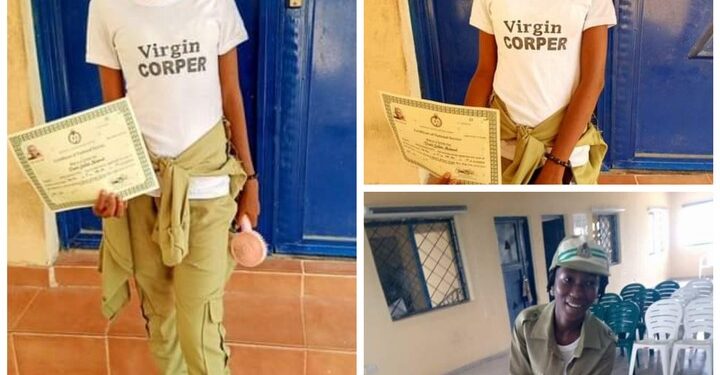 “I Came, I Saw And I’m Coming Back Home Intact” – ‘virgin Corper’ Celebrates.