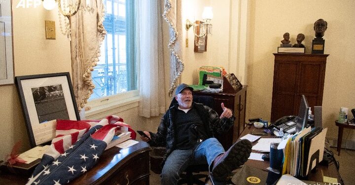 Jan. 6 Rioter Who Put His Feet On Desk In Pelosi’s Office Sentenced To 4.5 Yrs 