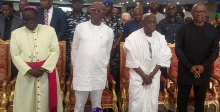 Obasanjo, Obi, Arrive Port Harcourt For Kukah’s Book Presentation