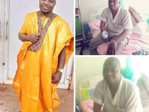 Father Of Two Narrates How Phone Snatchers Chopped Off His Hand In Kaduna (Photos)