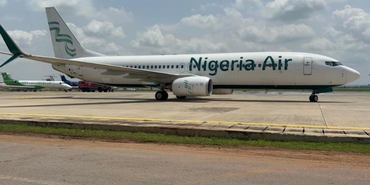 REVEALED: Nigeria Air Plane Flown Into Abuja Belongs To Ethiopian Airlines