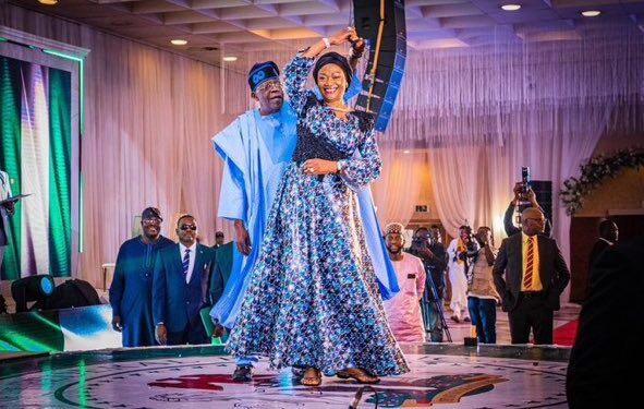 Remi And Bola Tinubu’s Dance Moves (Photo)