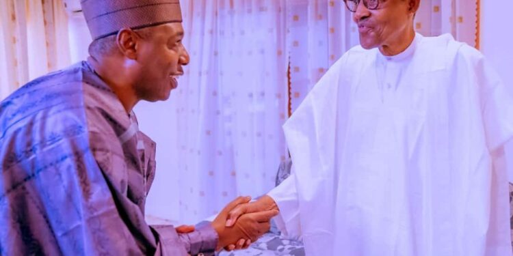 Former President Buhari Attends Durbar Festival In Daura (Photos) 