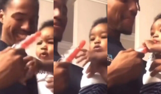 Hilarious Moment Baby Discovers There Is More To Life Than Just Milk