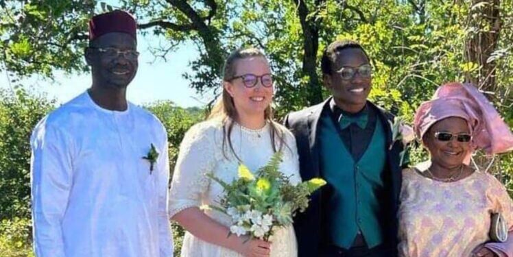 Gov Abdullahi Sule’s Son, Zakari Ties The Knot In The US (Photos)