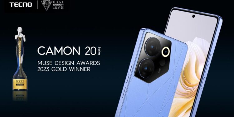 Technology And Innovation At Its Peak As The New Tecno Camon 20 Wins Global Muse Awards 2023