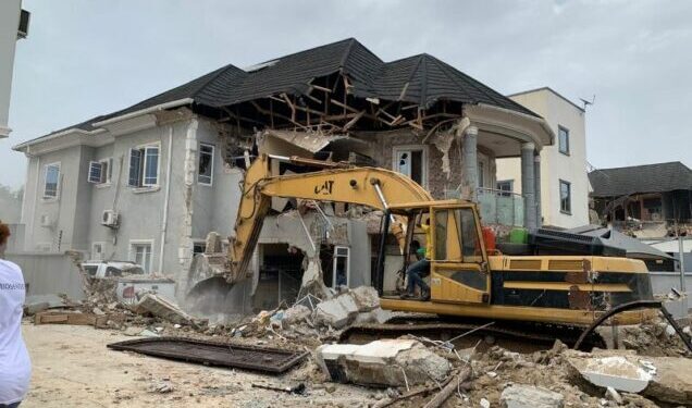 Sanwo-Olu Accused of Demolishing Buildings Belonging to Igbos In Ajao Estate Over Election Outcome