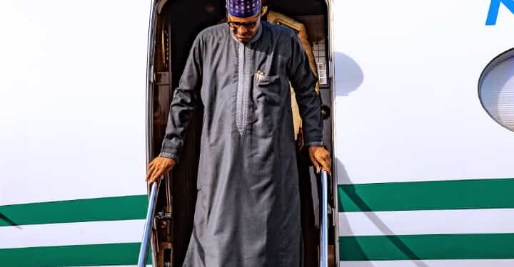 President Buhari Returns To Abuja From UK (Photos)
