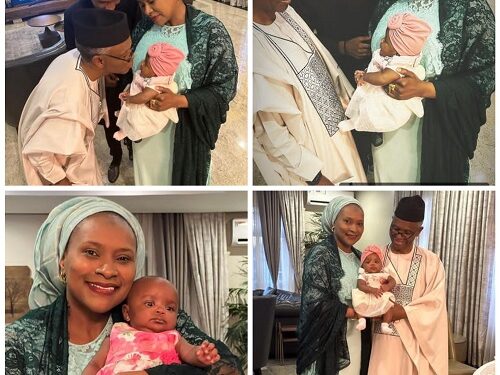 Governor El-Rufai And His Wife, Aisha Ummi Garba Welcome a Baby Girl (Photos)