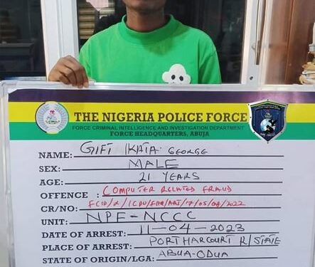 Nigerian Police Partner With Hungary, Arrest 21-year-old Internet Fraudster