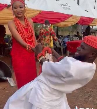 Bride Embarrassed By Groom’s Dance Moves