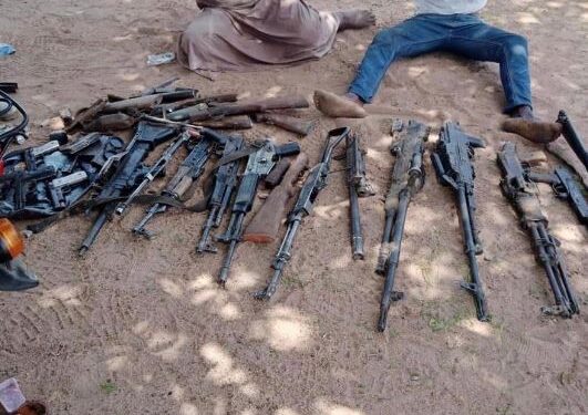 Troops Raid Gun Factory, Arrest Two, Recover Weapons