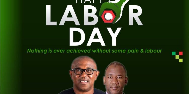 Peter Obi Celebrates Labour Day With Nigerians (Photo)