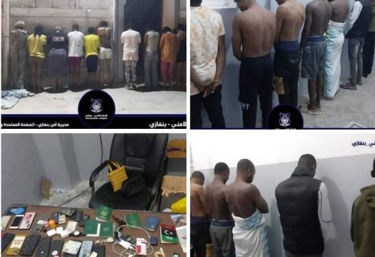 Nigerians And Other African Migrants Arrested In Libya As Police Raid House Allegedly Used For Prostitution