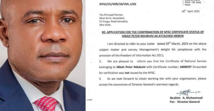 Court Bars NYSC From Publicly Speaking On Peter Mbah’s Certificate Saga