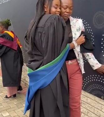 Lady Shares Video Of Her Mother’s Reaction As She Graduates From The University