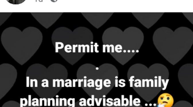 Family Planning Is Same As Murdering Children – Facebook Users