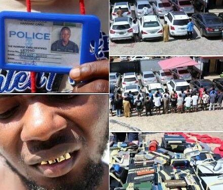 Self-styled Police Officer, 42 Others Arrested For Alleged Internet Fraud In Ogun