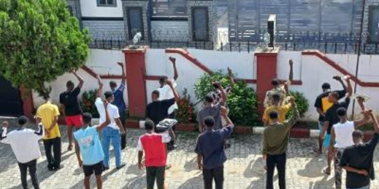 EFCC Arrests 19 Akwa Ibom University Students For Internet Fraud (Photo)