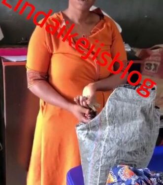 Police Arrest Married Woman Who Goes About With Bunch Of Keys To Invade People’s Homes And Steal From Them (Video)