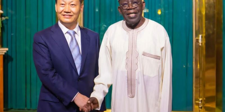 President Tinubu Meets With Chinese Special Envoy (Photos)