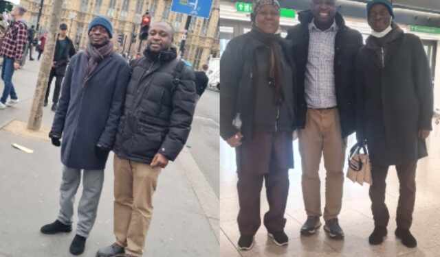 Back Then In Mushin, We Used To Sleep On The Floor, Now My Parents Visit Me In London – Man Celebrates Grace