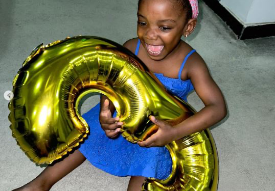 Singers, Simi And Adekunle Gold Throw Lavish Party For Daughter’s 3rd Birthday (Video)