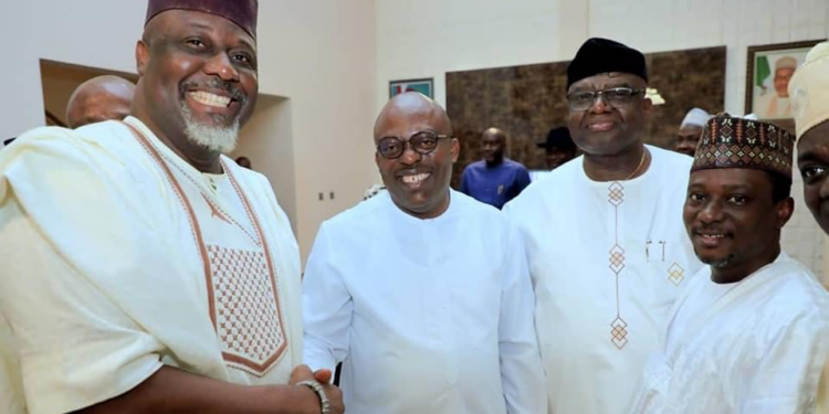 Pictures Of Senator Dino Melaye With The New Pdp Governors 